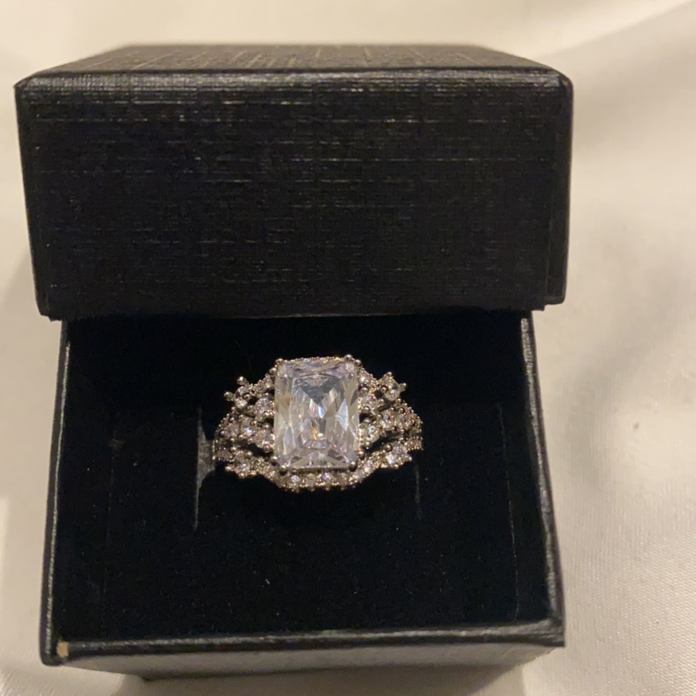 925 sterling silver engagement ring